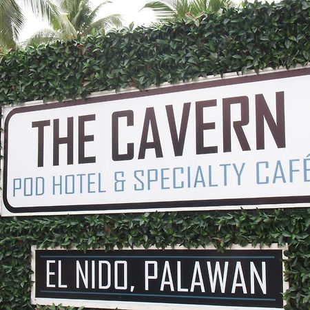 The Cavern Pod Hotel & Specialty Cafe Эль-Нидо Экстерьер фото