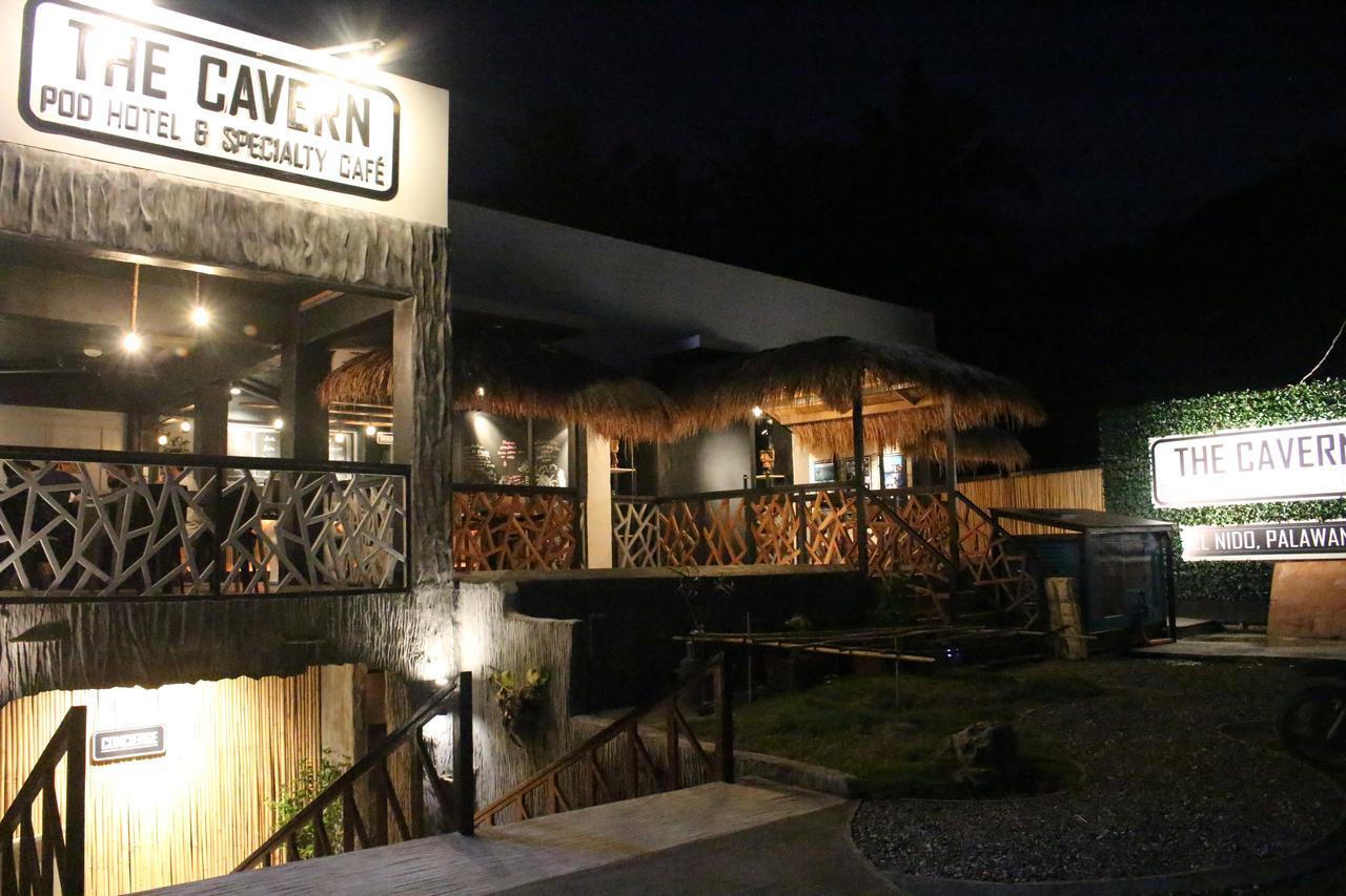 The Cavern Pod Hotel & Specialty Cafe Эль-Нидо Экстерьер фото