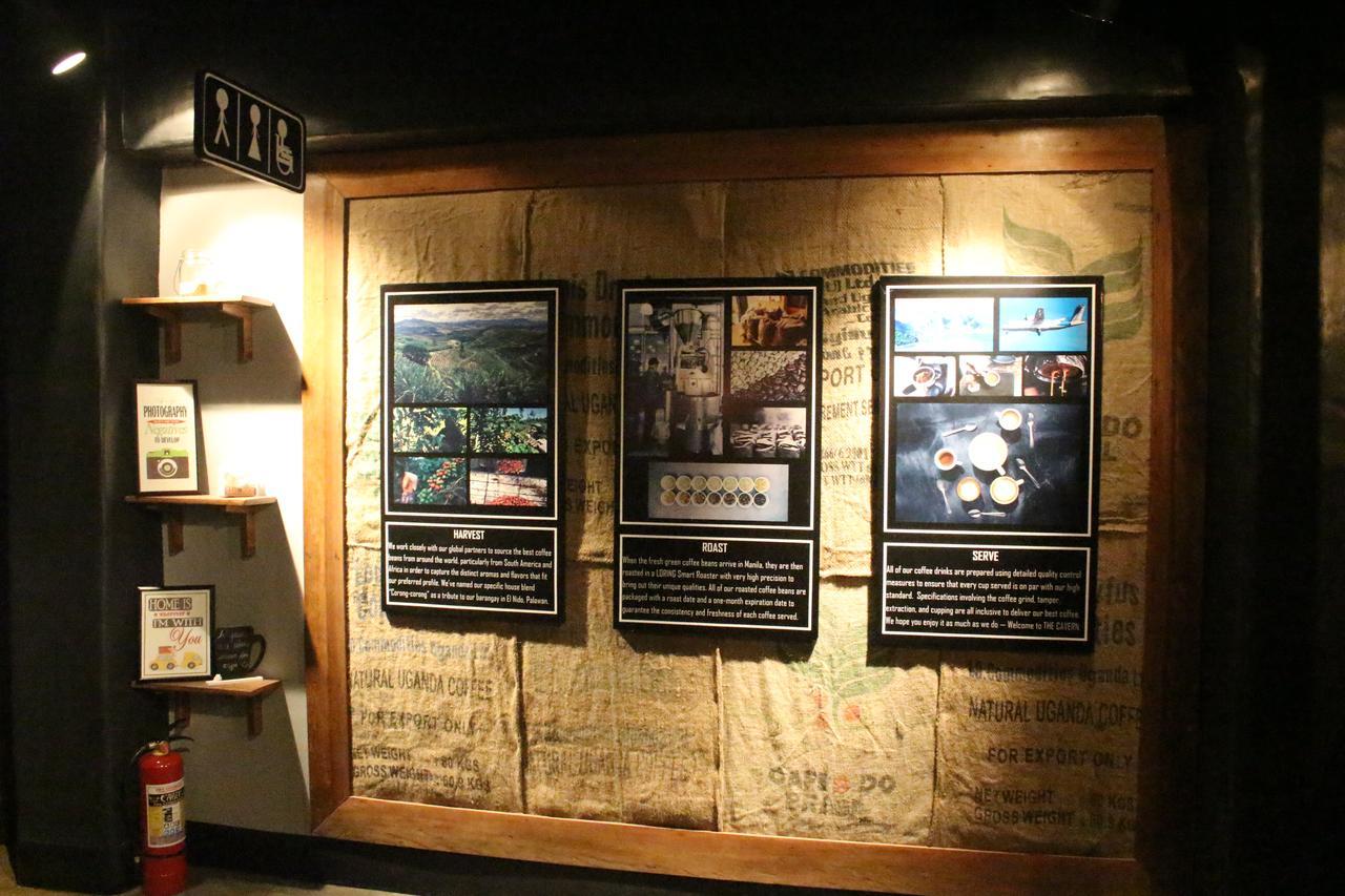 The Cavern Pod Hotel & Specialty Cafe Эль-Нидо Экстерьер фото